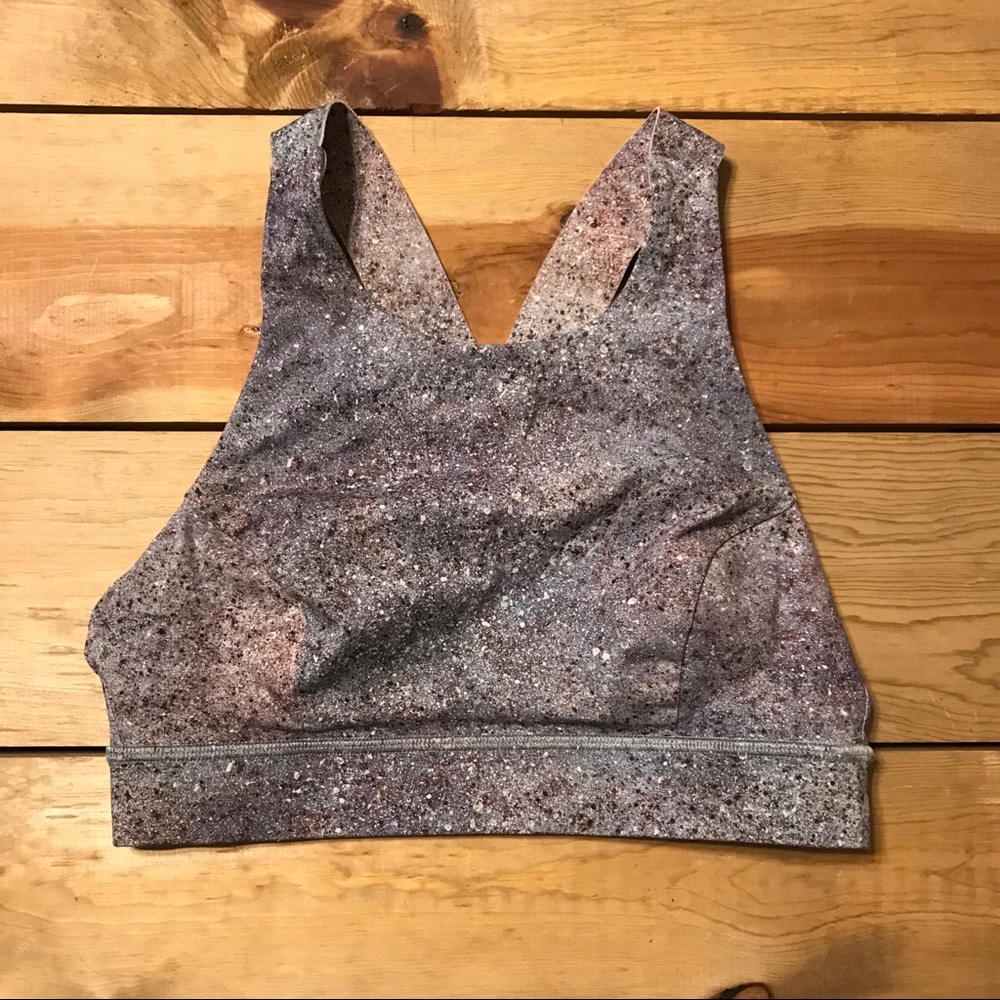 Lululemon sports bra multicolor